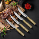 4 pc Steak Knife Set - Maple Series