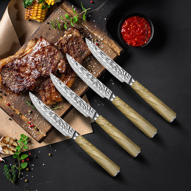 4 pc Steak Knife Set - Maple Series