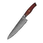 8" / 20cm Blade Damascus Steel Chefs Knife - Modern Series