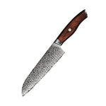 7" / 18cm Blade Damascus Steel Santoku Knife - Modern Series