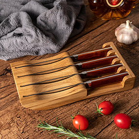 4 pc Steak Knife Set - Maple Series