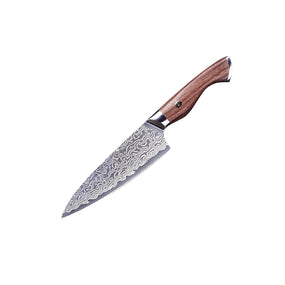 3.5” / 9cm Blade Damascus Steel Paring Knife - Golden Shield Series